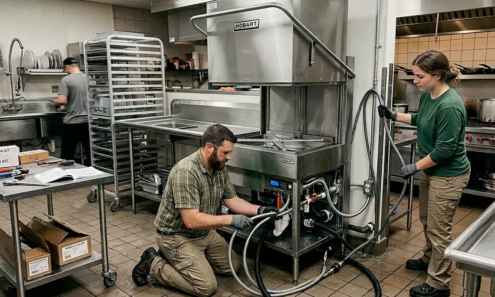 Commercial Dishwasher Installation in Kannapolis, NC