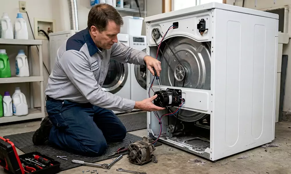Dryer Motor Replacement in Kannapolis, NC