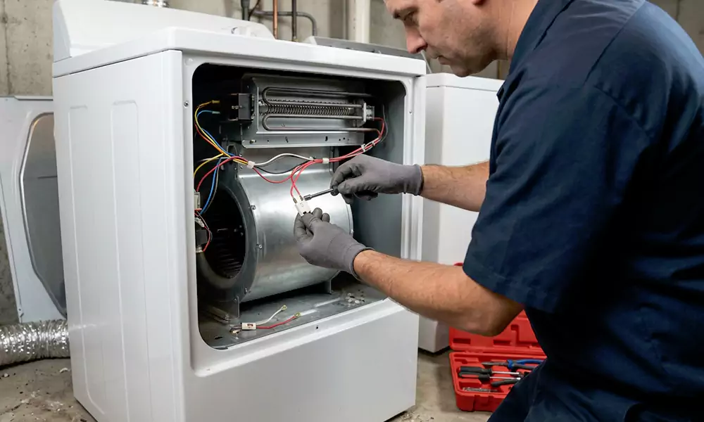 Dryer Thermal Fuse Replacement in Kannapolis, NC