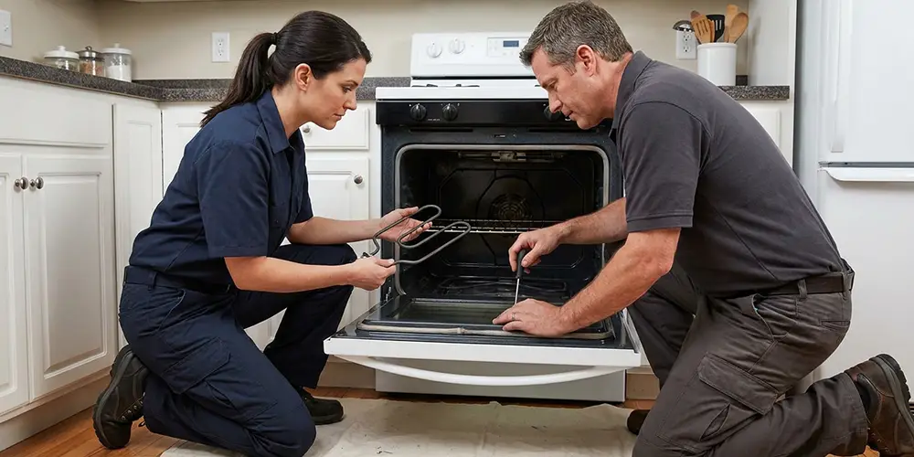 Oven Heating Element Replacement in Kannapolis, NC