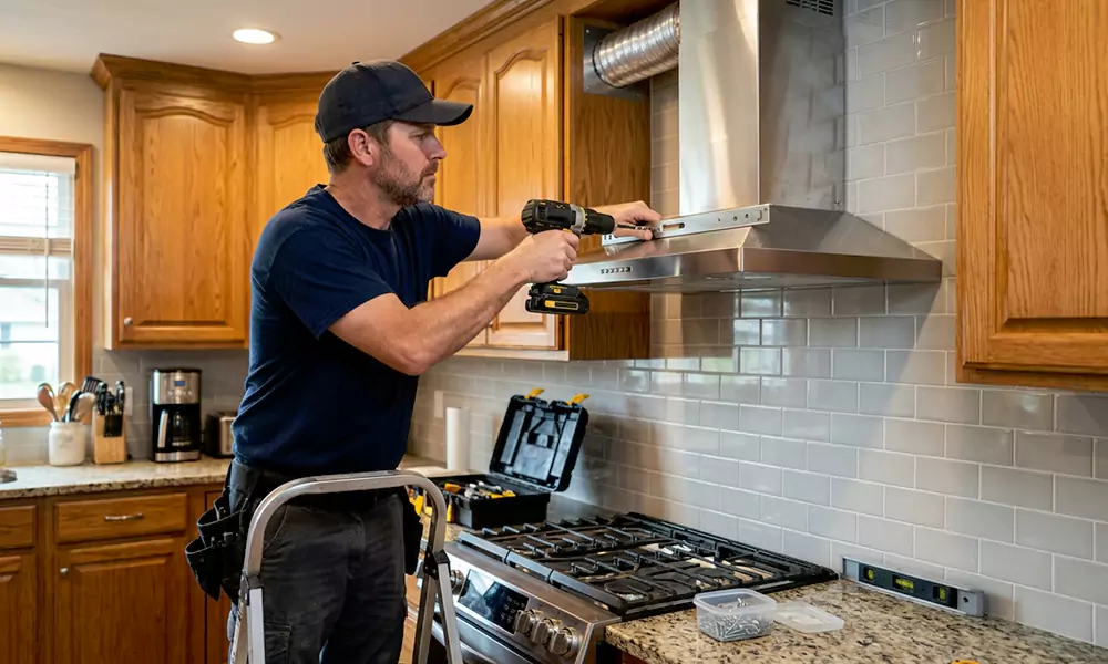 Range Hood Installation in Kannapolis, NC