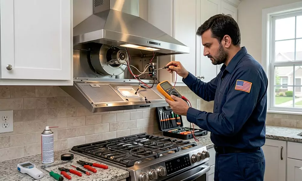 Range Hood Repair in Kannapolis, NC
