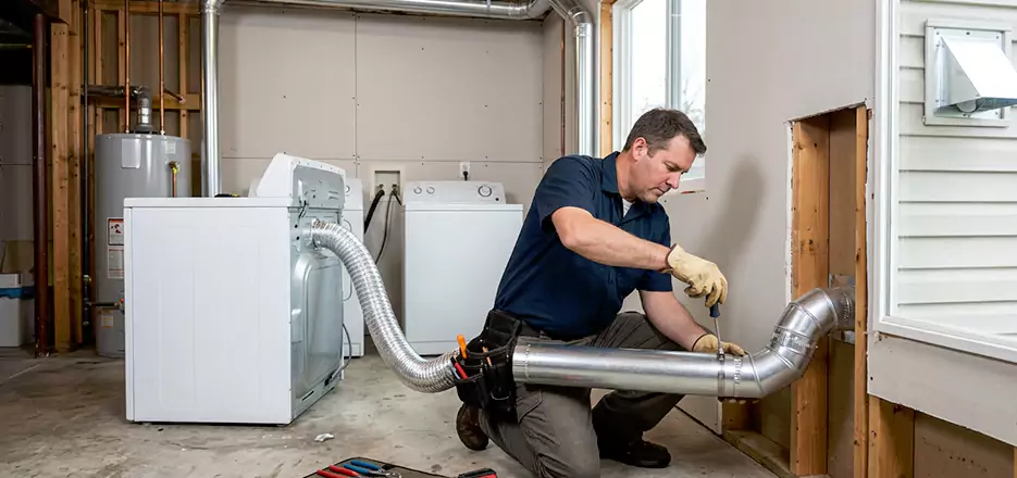 Recessed Dryer Vent Installation Kannapolis