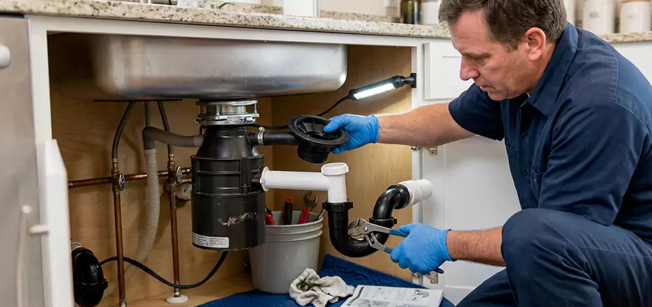 Garbage Disposal Splash Guard and Trap Installation in Kannapolis