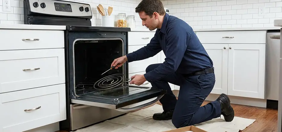 Oven Lower Heating Element Replacement in Kannapolis