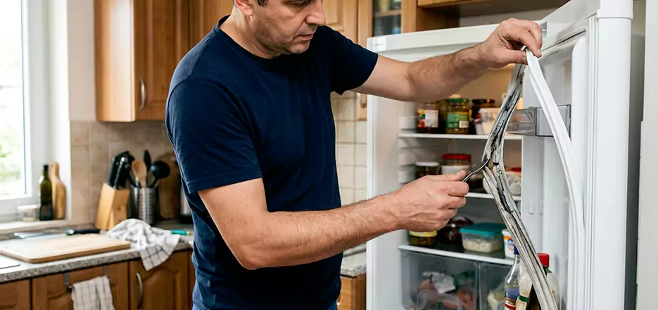 Replace Worn Refrigerator Seal in Kannapolis