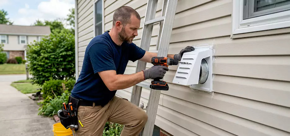 Dryer Vent Hood Installation Kannapolis
